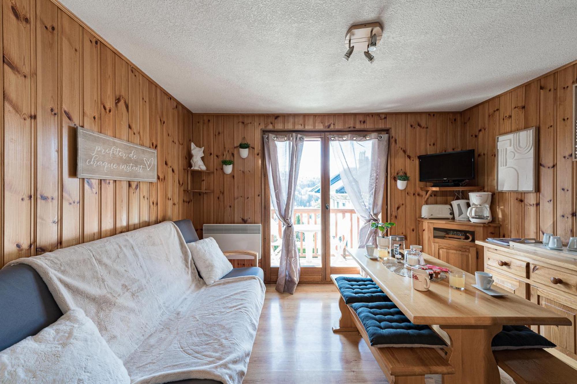 Ski Ou Thermes? Un Appt Cabine Avec Vue Magnifique サン・ジェルヴェ・レ・バン エクステリア 写真