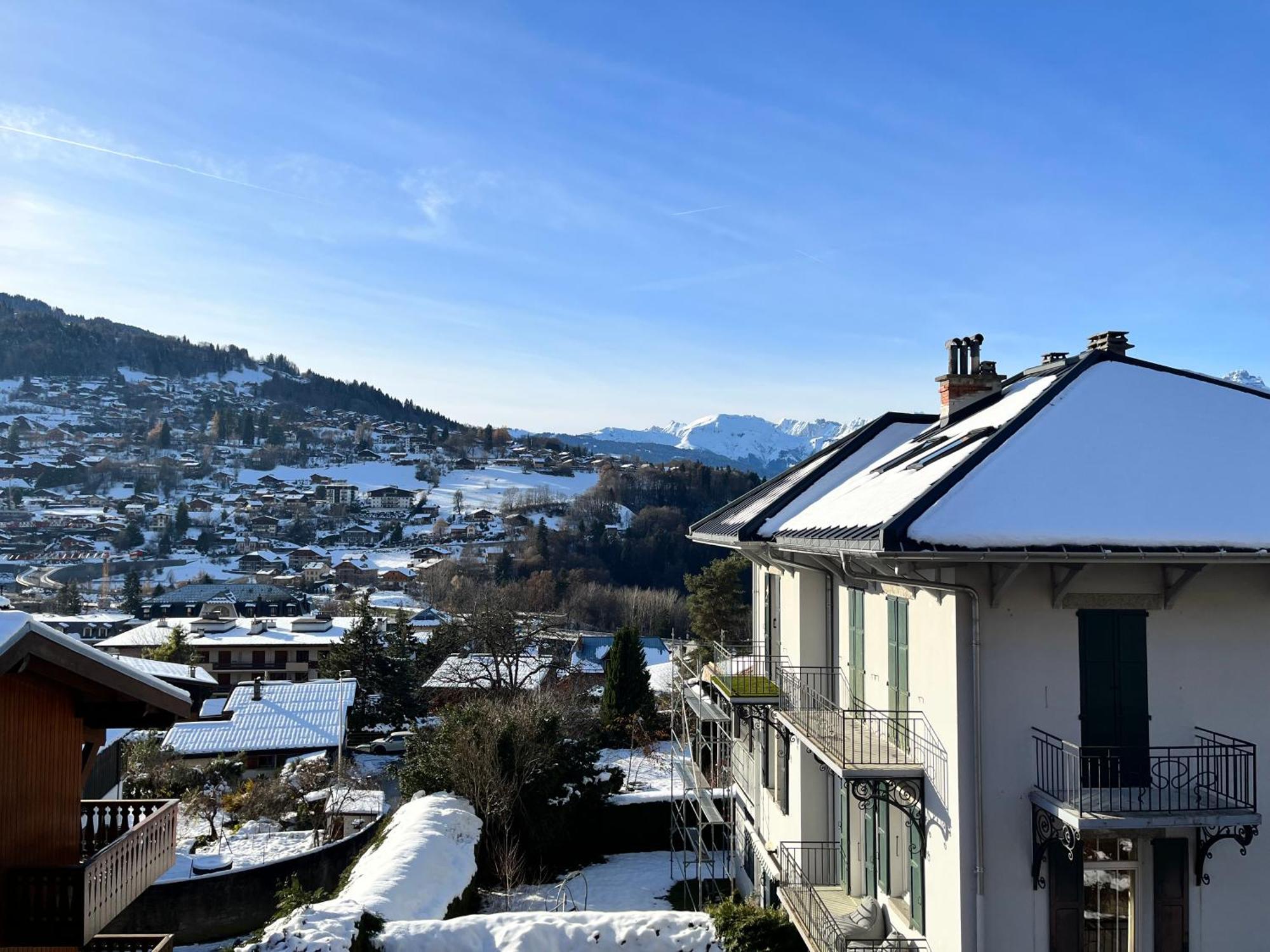 Ski Ou Thermes? Un Appt Cabine Avec Vue Magnifique サン・ジェルヴェ・レ・バン エクステリア 写真